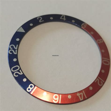 genuine rolex pepsi bezel insert|Rolex Pepsi bezel for sale.